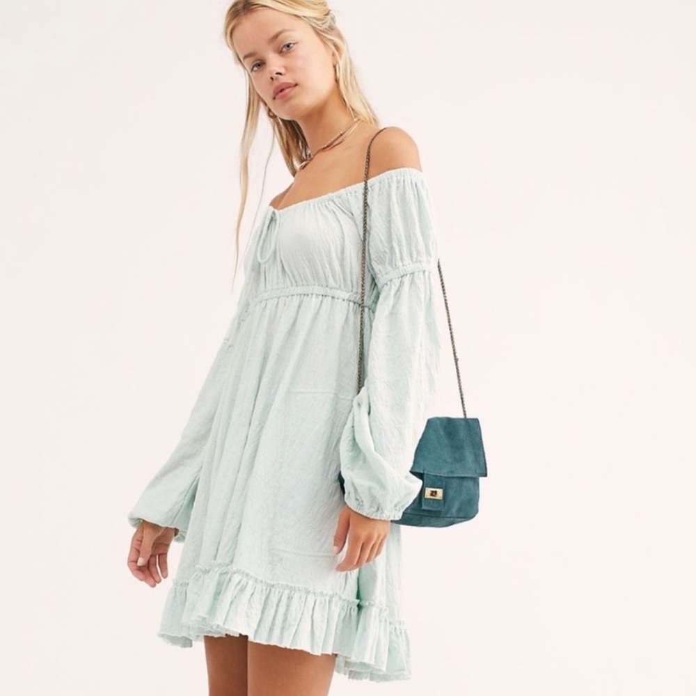 Free People Beach Off-shoulder Lowry Dress